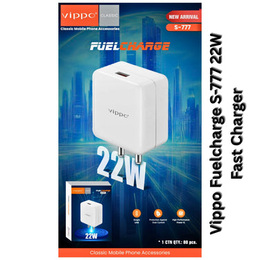 Vippo Fuelcharge S-777 22W Fast Charger | Single USB with Type-C | OGdeal